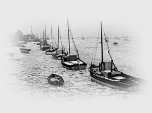 Fishing Boats in ice